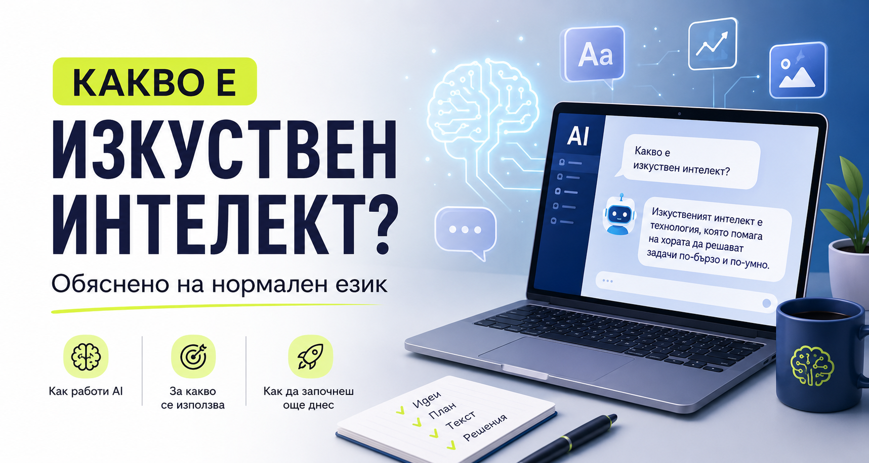 Какво е изкуствен интелект? Обяснено просто