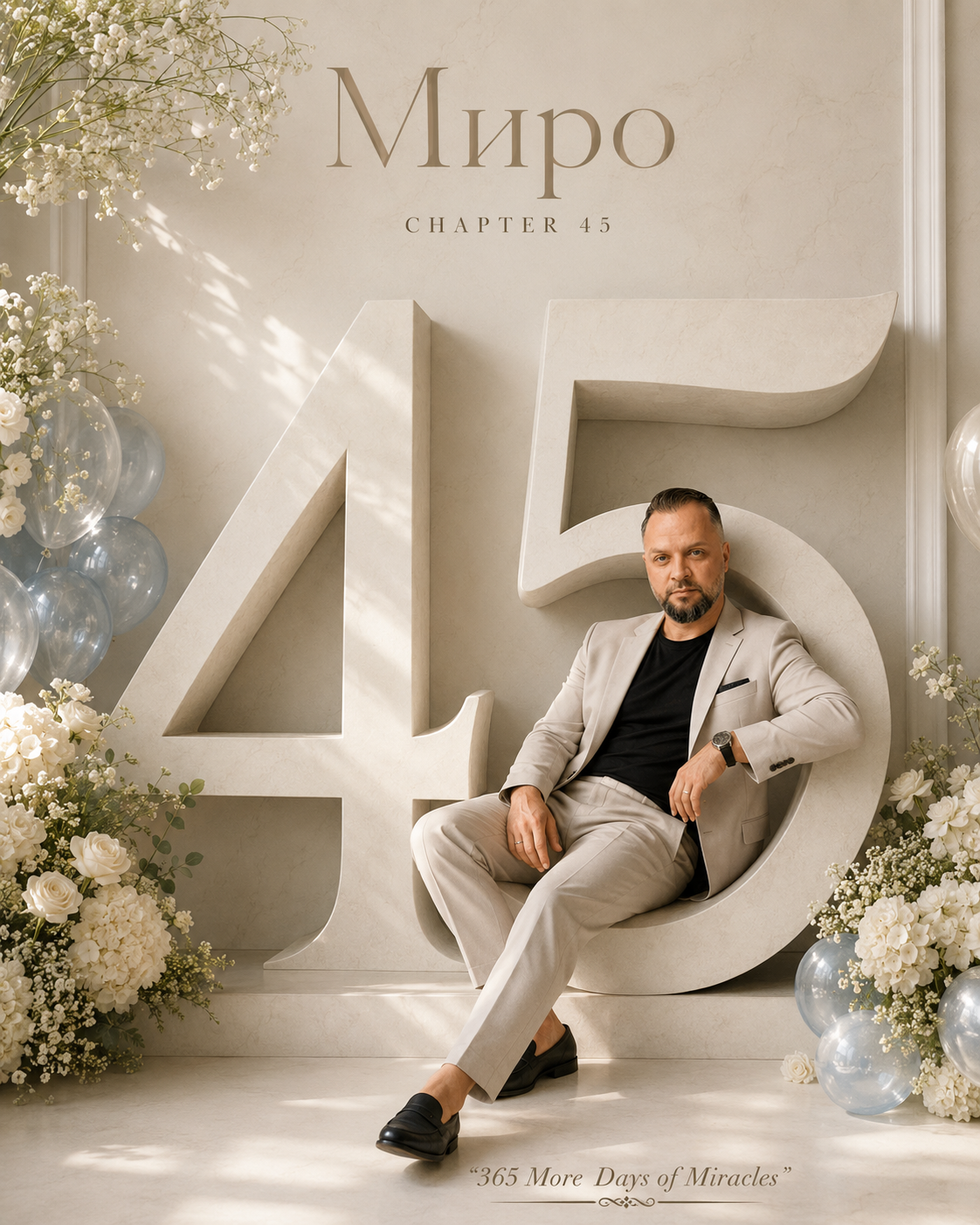 Elegant Birthday Chapter Poster